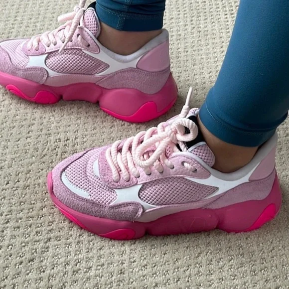 Valentino sneakers pink chunky sneakers size 38/8 - Picture 13 of 14